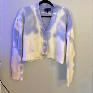 Kendall & Kylie collection cropped cardigan.